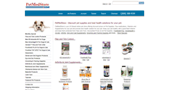 Desktop Screenshot of petmedstore.com